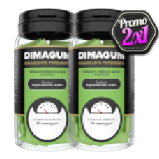 Dimagum 2x1 - gomma da masticare per dimagrire